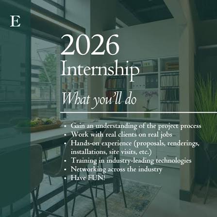 Graduate Interior Design Internship 2026